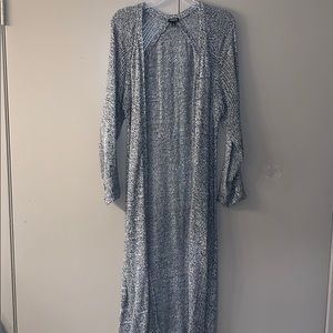 Torrid full length duster cardigan